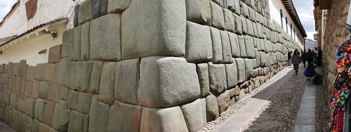 Cusco Traditional Streets in the City.