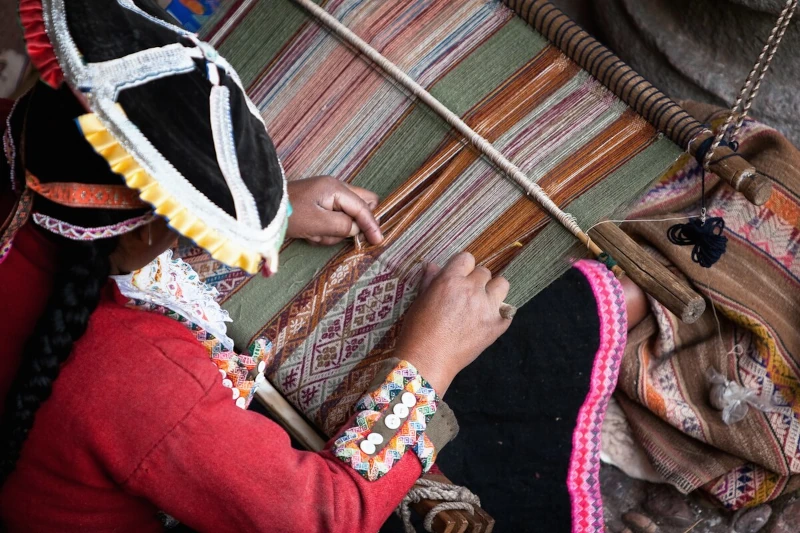 Chinchero weaving demonstrations