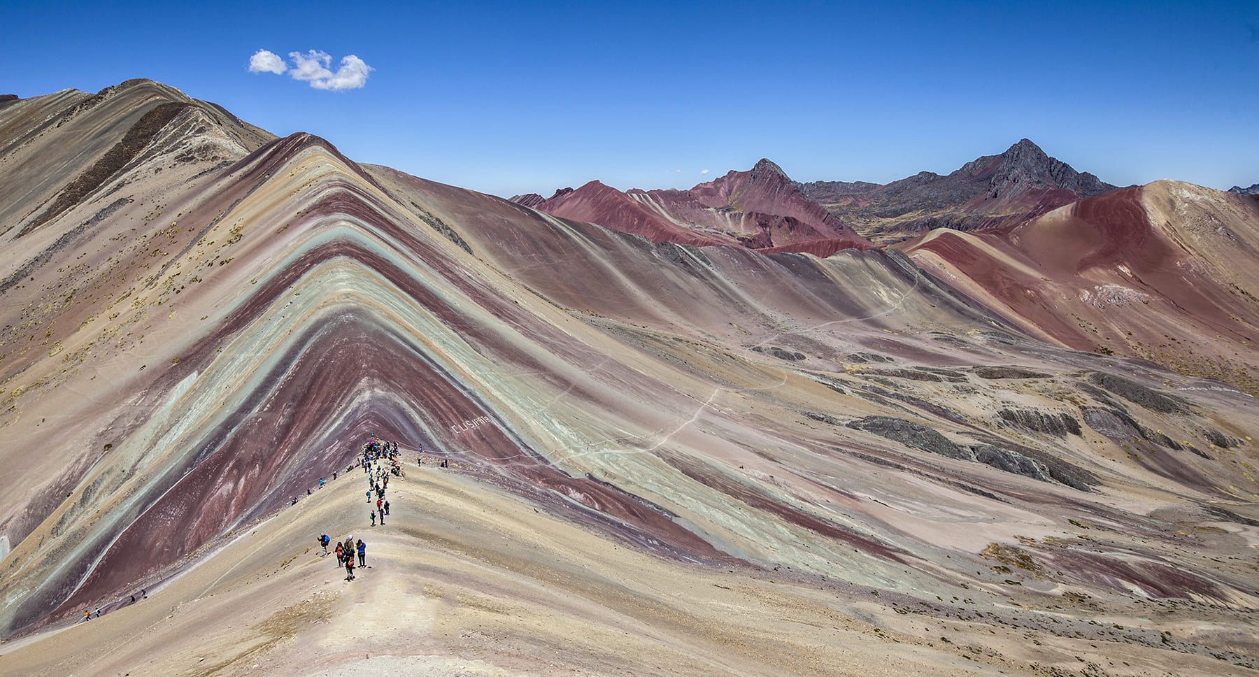 Rainbow Mountain or Vinicunca, in The High Season.