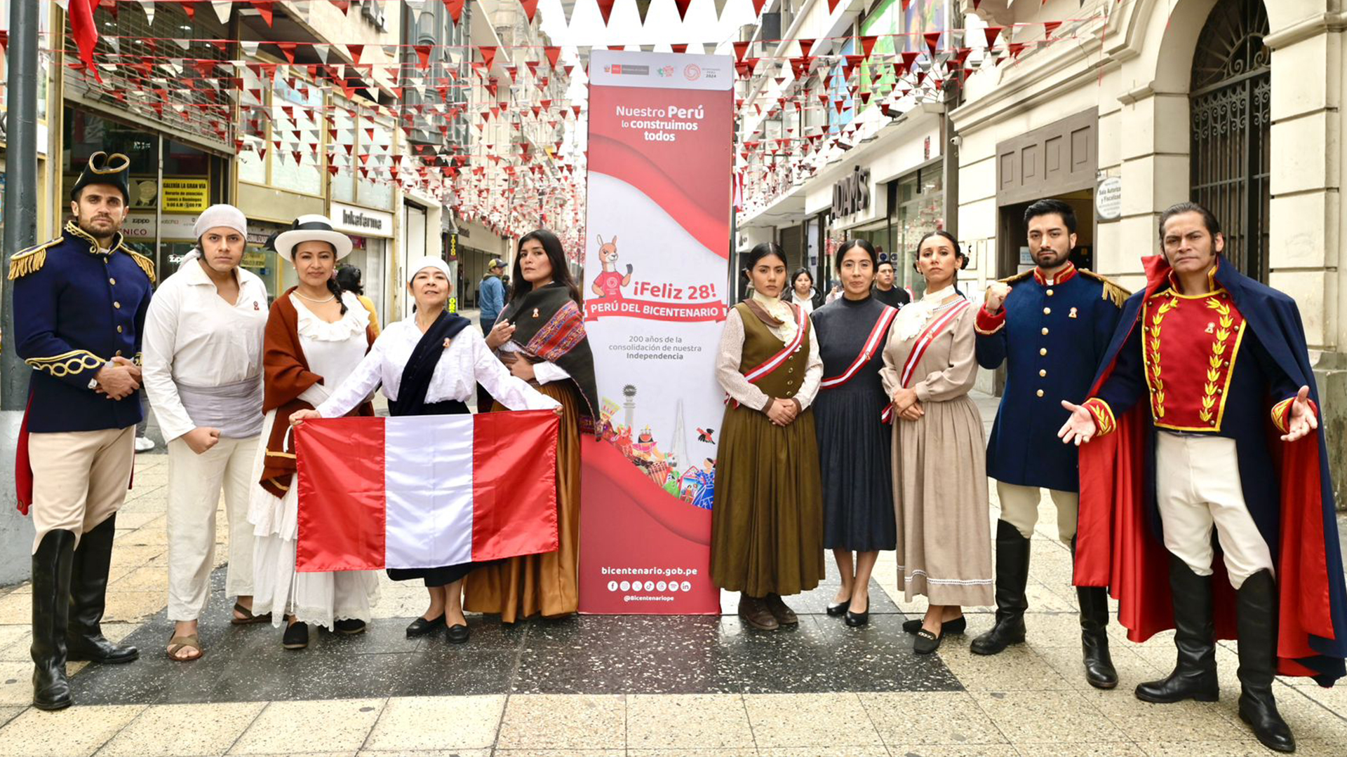 Peruvian Festivities, July, the Month of the National Anniversary.