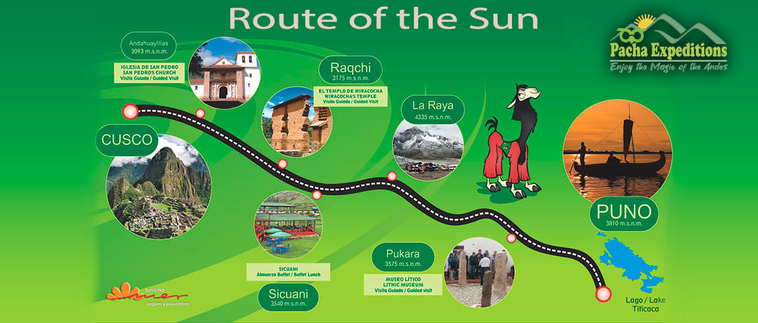 The Route of the Sun, Cusco to Puno.