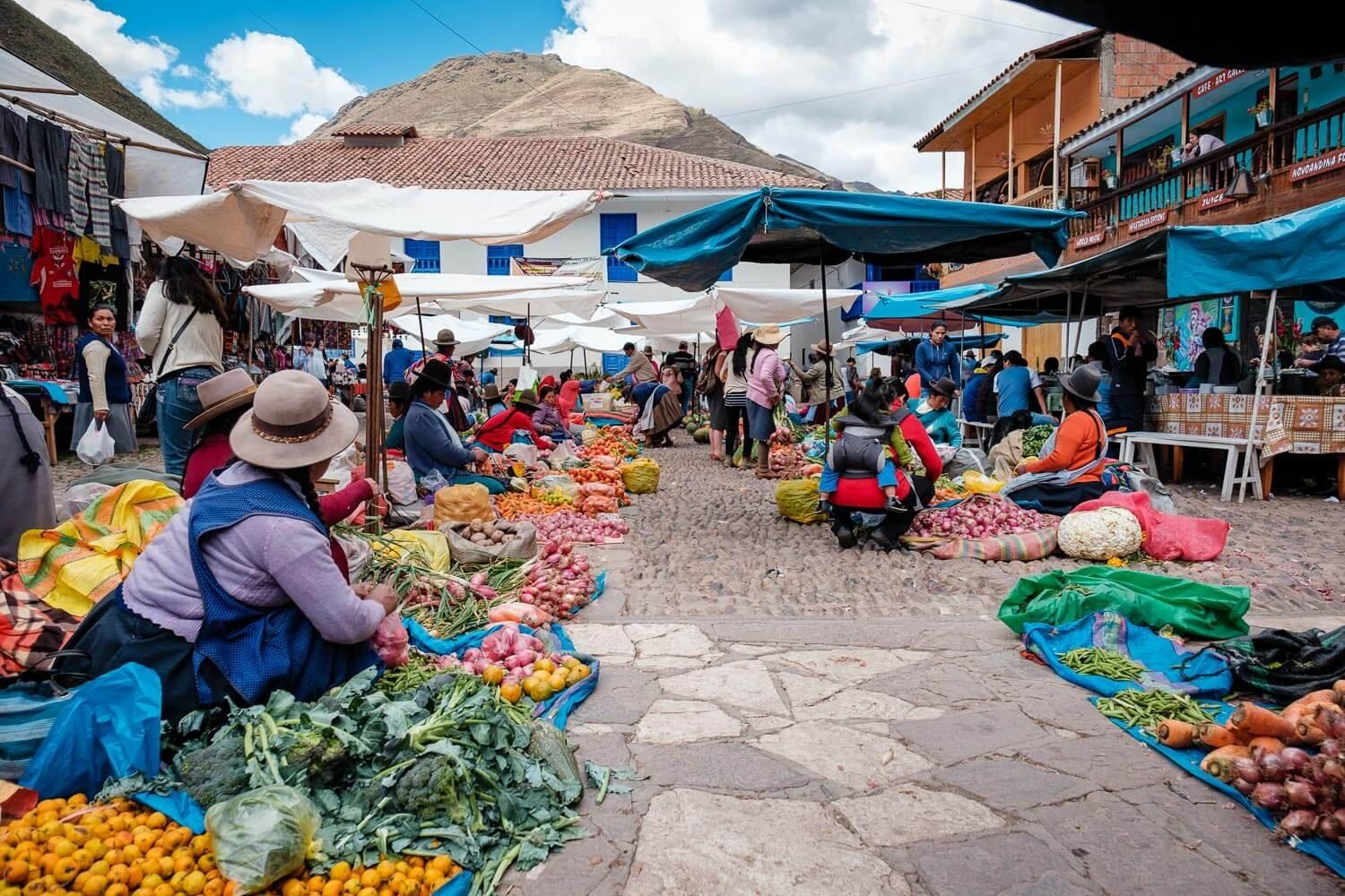 Pisac Inca Village